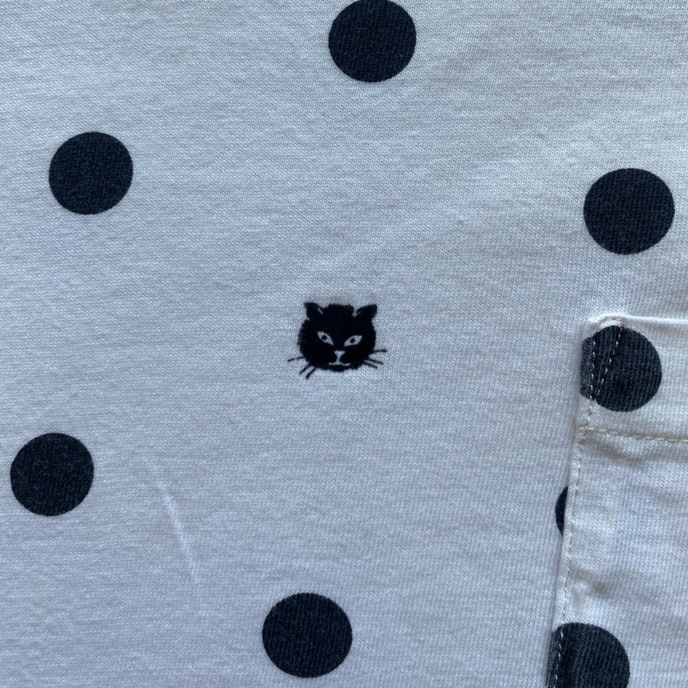 Madewell Easy Crop Pocket Tee in Cat Person - Picture 7 of 8